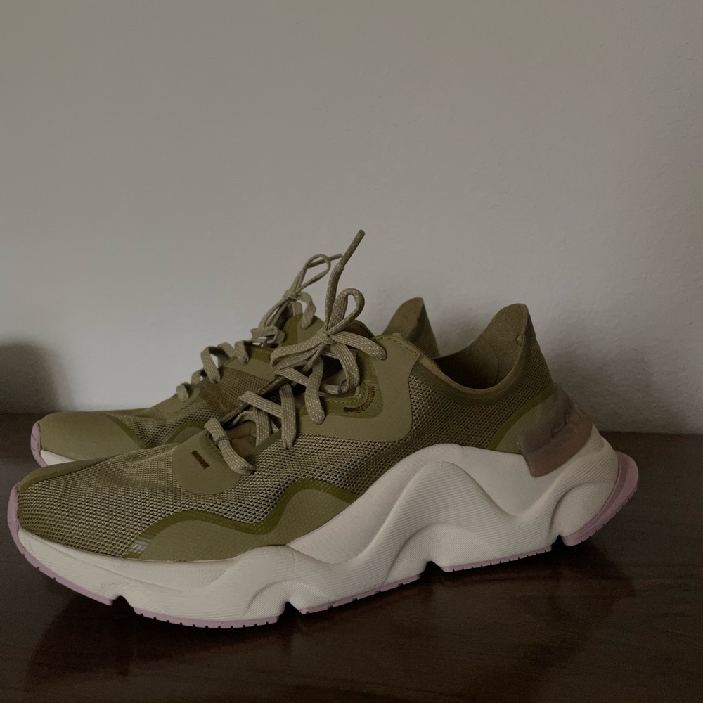 Sorel Olive Green Women's Sneakers